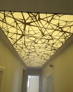 3D Gergi Tavan Koridor
